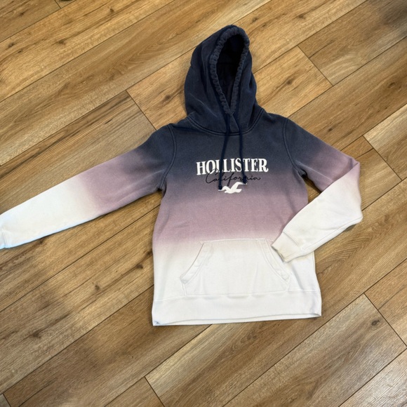 Hollister Other - Hollister plum and Cream Fleece Hoodie